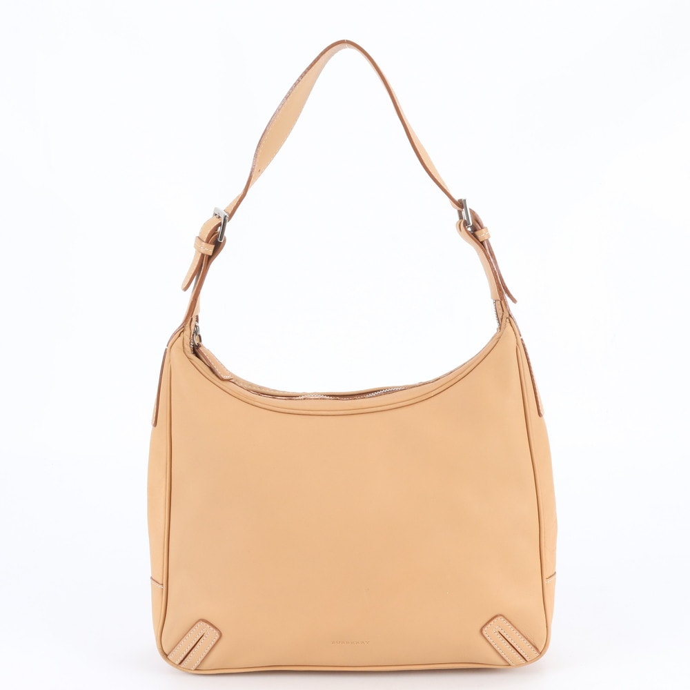 ■美品 バーバリー ノバ チェックショルダーバッグ レザー