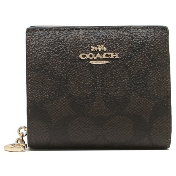 コーチ 二つ折り財布 coach シグネチャー c3309-imaa8