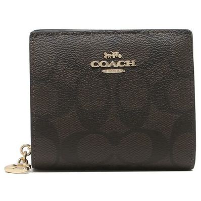 コーチ 二つ折り財布 coach シグネチャー c3309-imaa8