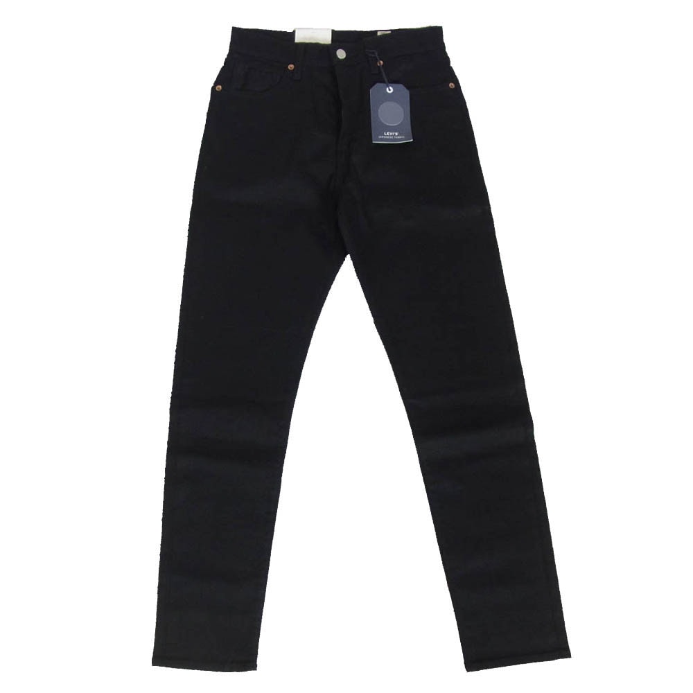 Levi's リーバイス A5891-0001 BLUETAB HIGH RISE SLIM ブルータブ ハイライズ スリム ブラックデニム パンツ ジーンズ ブラック系 W27【新古品】【未使用】【中古】
