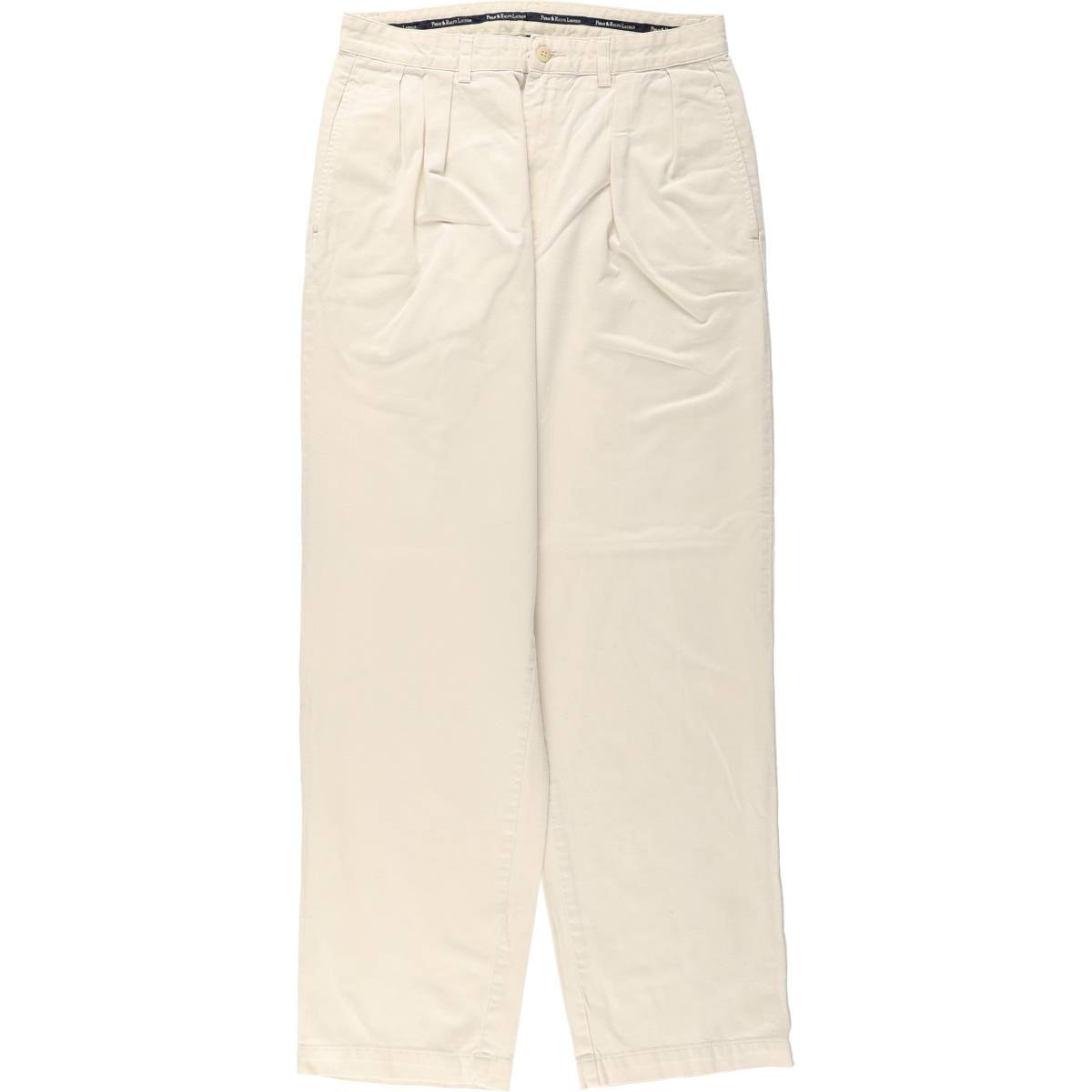 古着 ラルフローレン Ralph Lauren POLO RALPH LAUREN ANDREW PANT ツータック チノパンツ メンズw31相当/eaa680695