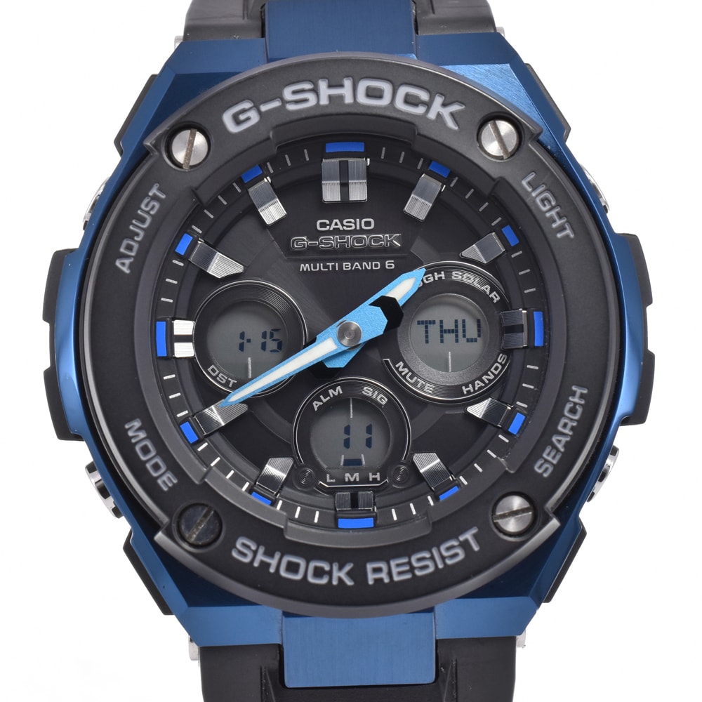 カシオ CASIO GST-W300G-1A2JF G-SHOCK G-STEEL ソーラー電波 メンズ 美品 内箱・保証書付き I#144890