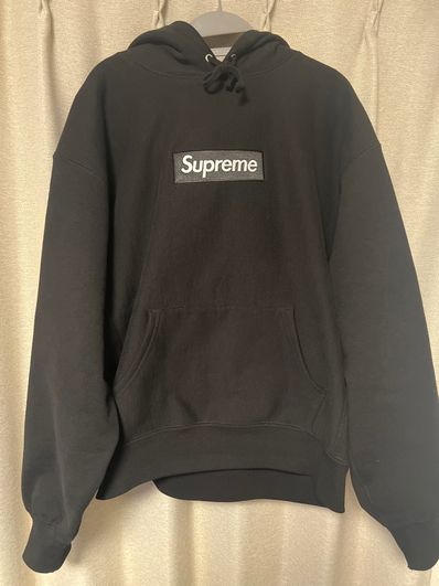 Supreme Box Logo Hooded Sweatshirt "Black" (23FW)