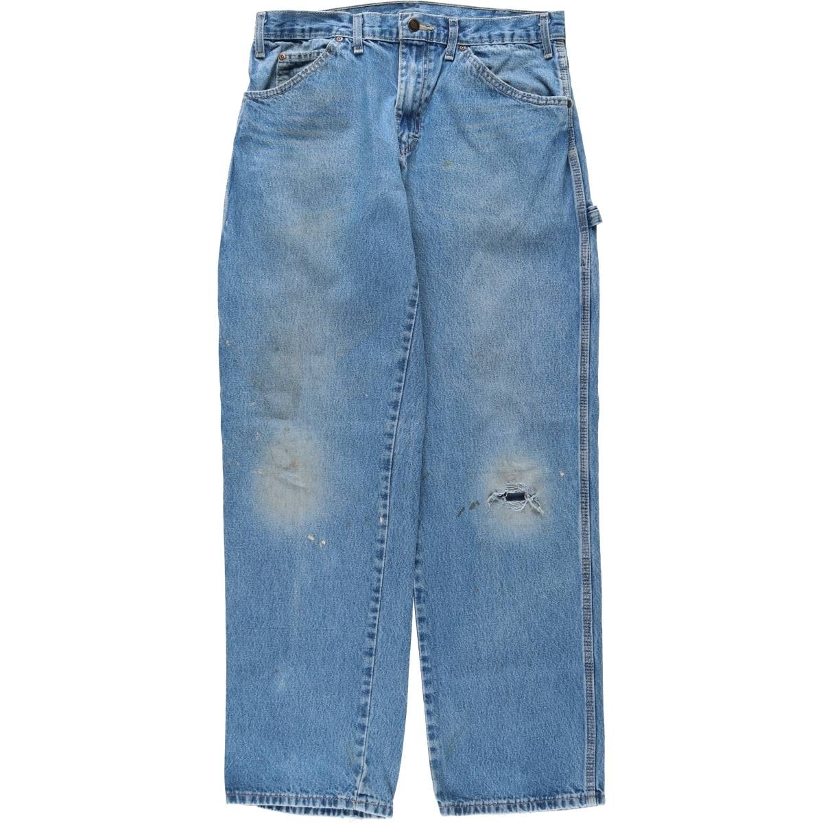 古着 ディッキーズ Dickies デニムペインターパンツ メンズw33相当/eaa631181