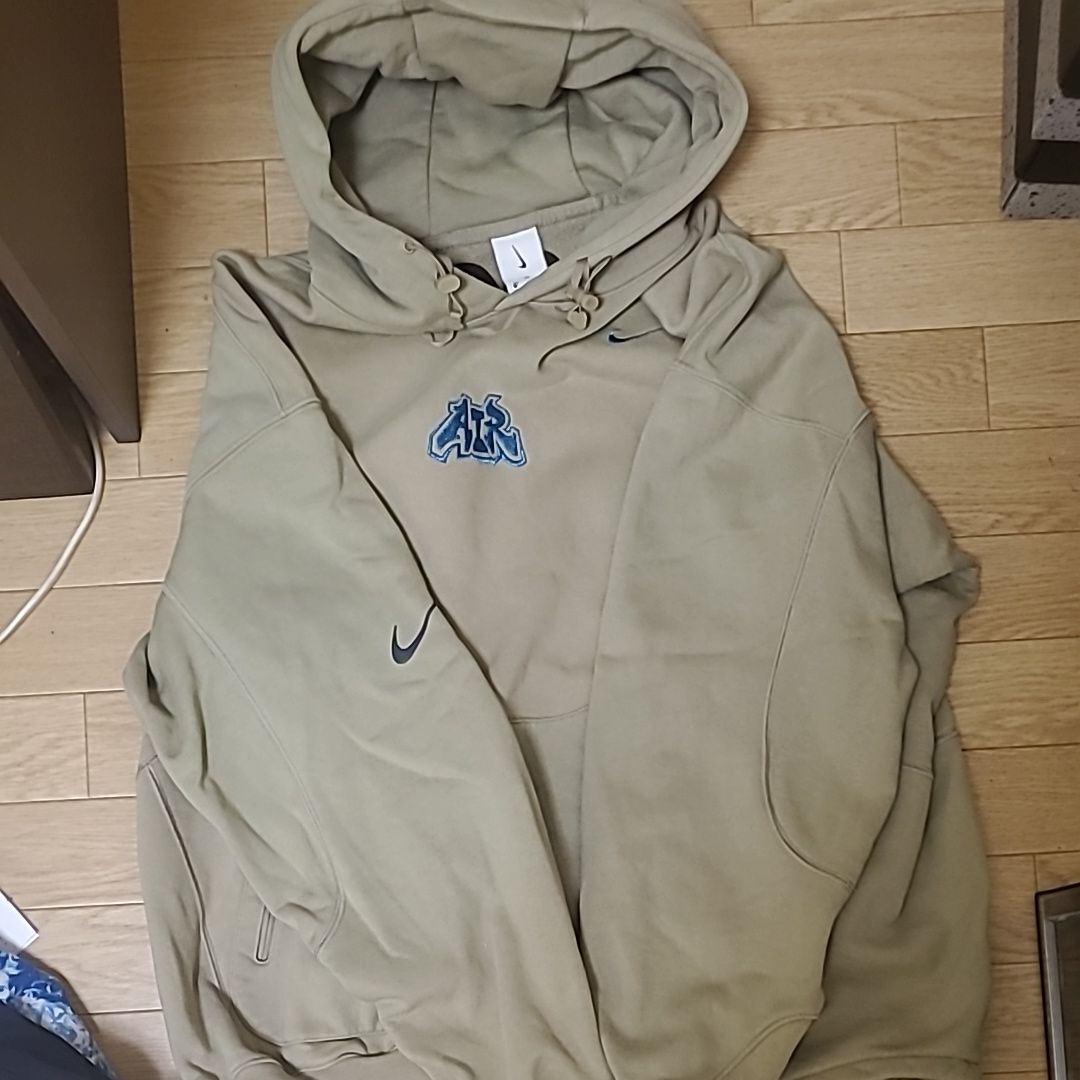 Nike x Off-White Men's Fleece Parka 006 "Khaki"