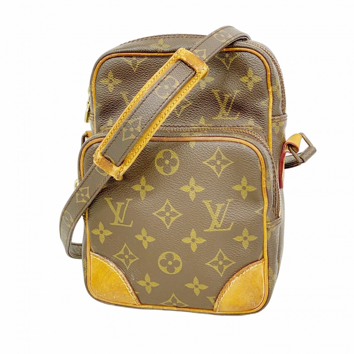 【6dd4774】ルイヴィトン ショルダーバッグ モノグラム アマゾン M45236 ブラウン【中古】レディース