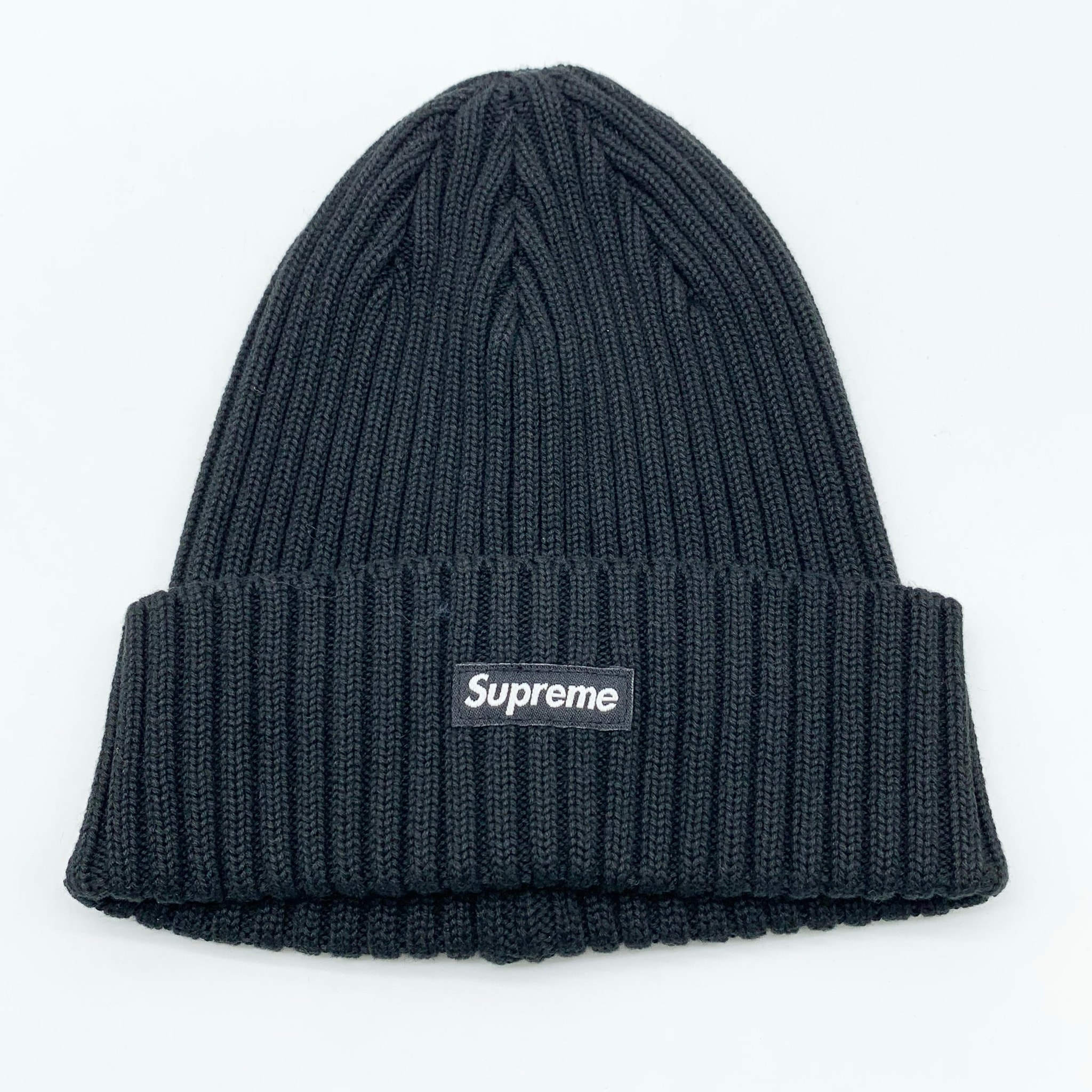 Supreme Overdyed Beanie "Black" (23SS)