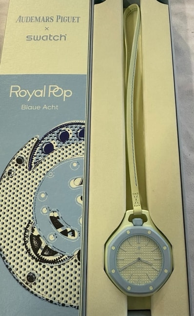 Swatch x Audemars Piguet Royal Pop Blaue Acht "Light Green"