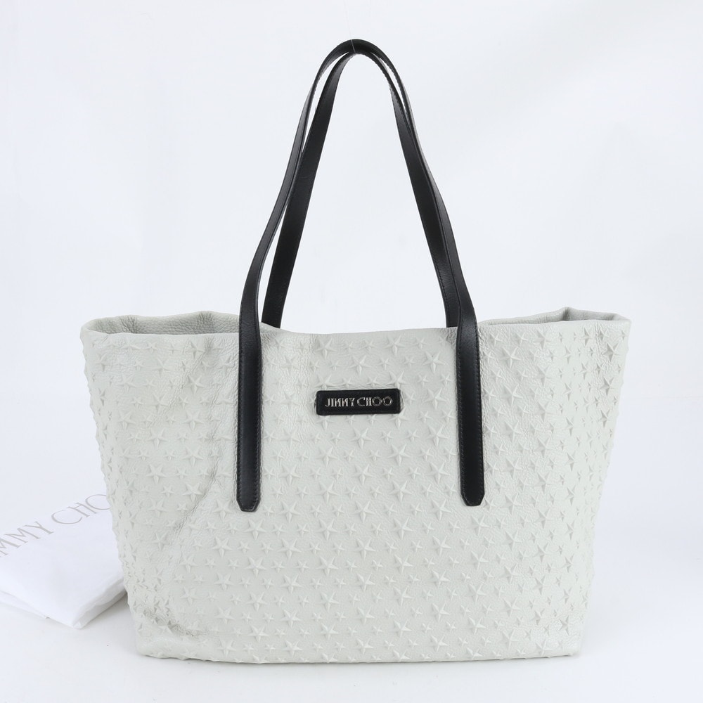 ■極美品 ジミーチュウ ピムリコ スター エンボストート バッグ