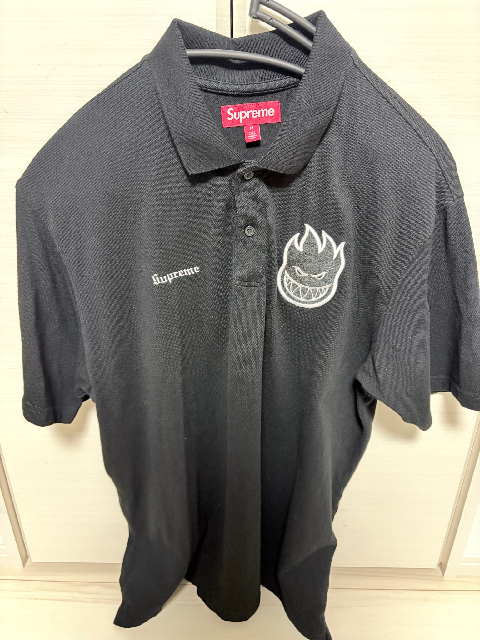 Supreme x Spitfire Polo "Black"