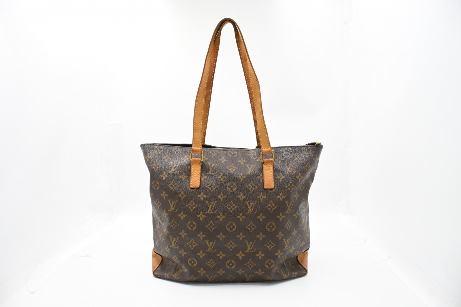 ルイヴィトン カバメゾ ショルダーバッグ モノグラム  ブラウン  M51151