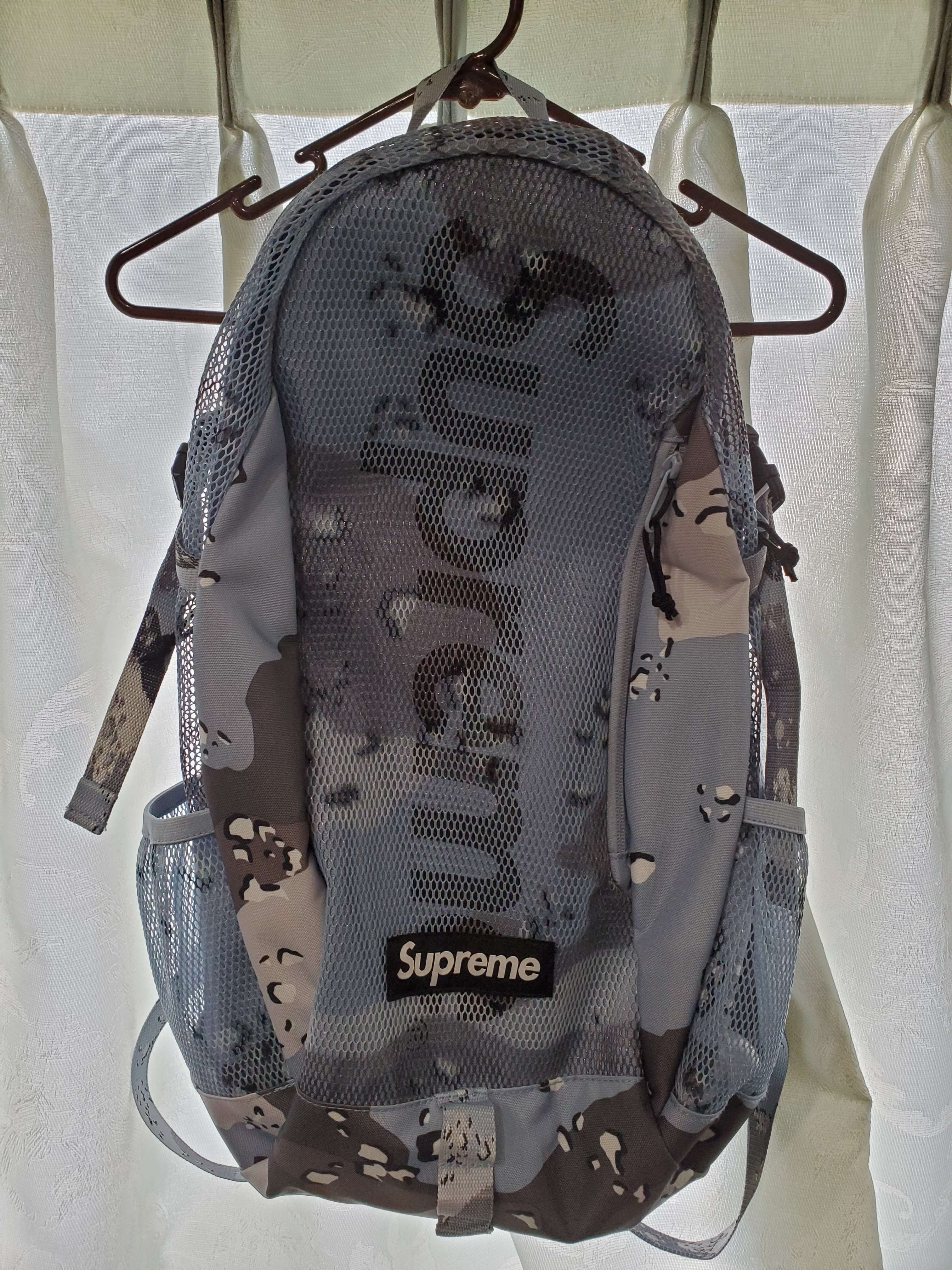 Supreme 20SS Backpack "Camo Blue"