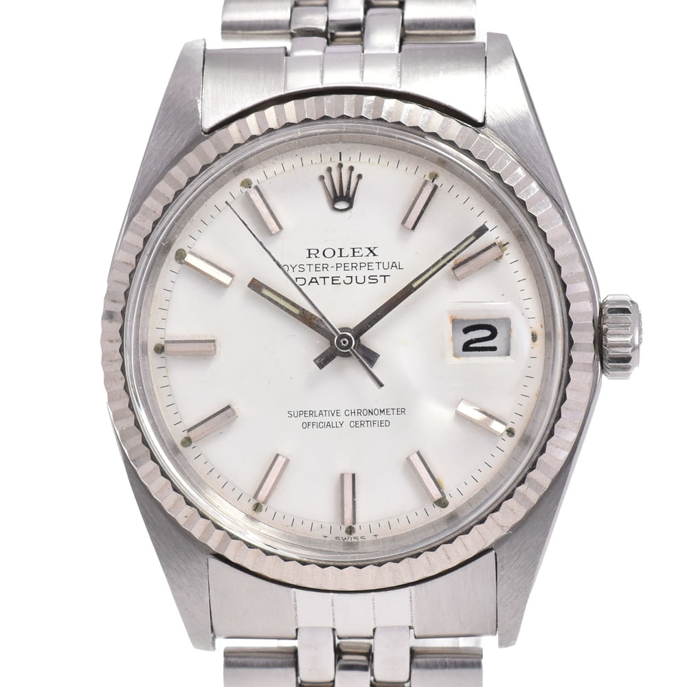 値下 ロレックス ROLEX 1601 ヴィンテージ デイトジャスト USA ブレスレット Cal.1570 自動巻き メンズ 良品 P#143286