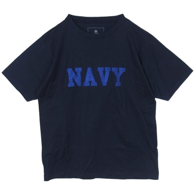 uniform experiment ユニフォームエクスペリメント Tシャツ UE-123109 NAVY 半袖 Tシャツ カットソー ネイビー系 3【中古】