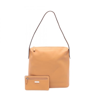 ロエベ LOEWE ショルダーバッグ バッグ レザー レディース ベージュ系 【中古】