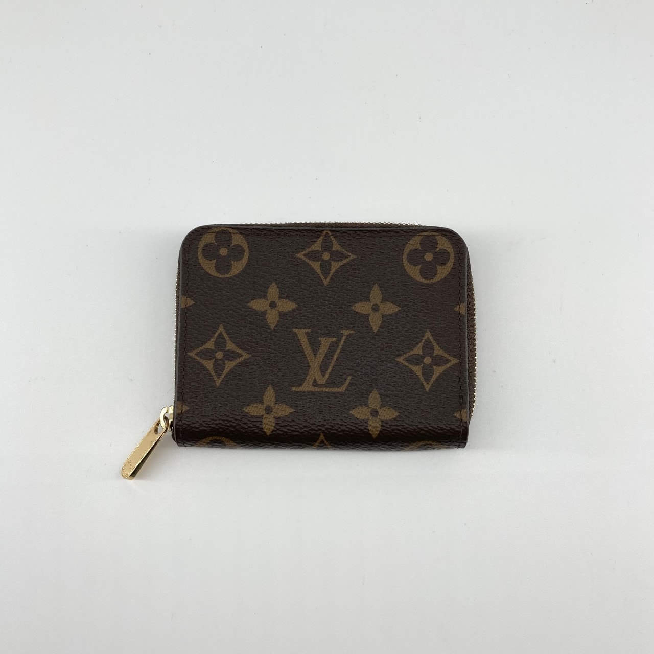 LOUIS VUITTON(ルイ・ヴィトン) ジッピー・コイン パース モノグラム・キャンバス ラウンドファスナー M60067 コインケース ブラウン
