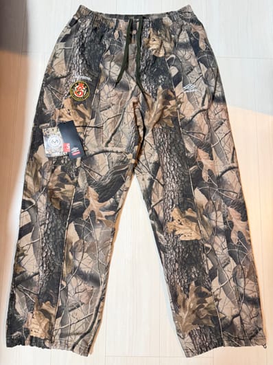 Supreme x Umbro Cotton Ripstop Track Pant (26SS) "Realtree Hardwoods Camo"