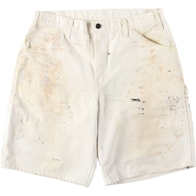 古着 ディッキーズ Dickies SHERWIN WILLIAMS ペイント ペインターショーツ ショートパンツ メンズw32相当/eaa618883