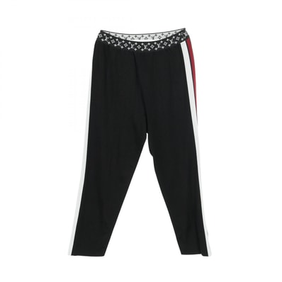 ルイ・ヴィトン LOUIS VUITTON モノグラム パンツ 衣料品 ボトムス レーヨン シルク レッド レディース ブラック系 / レッド系 / グレー系 【中古】