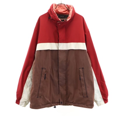 NAUTICA ノーティカ リバーシブル ジャケット XL 赤系