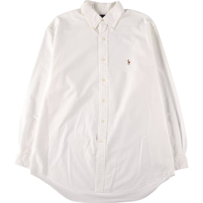 古着 ラルフローレン Ralph Lauren YARMOUTH 長袖 ボタンダウンシャツ メンズXL相当/eaa531297