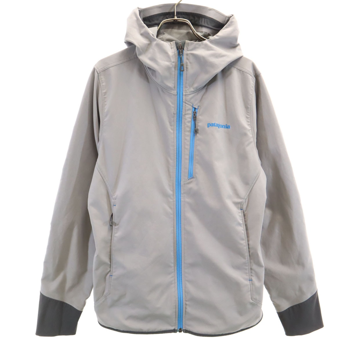 patagonia パタゴニア フード ジップジャケット S グレー系 アウトドア