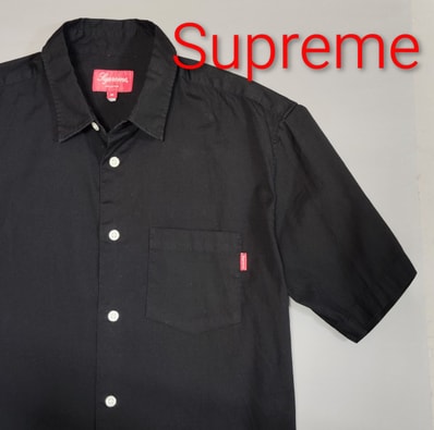 シュプリーム シャツ ブラック
