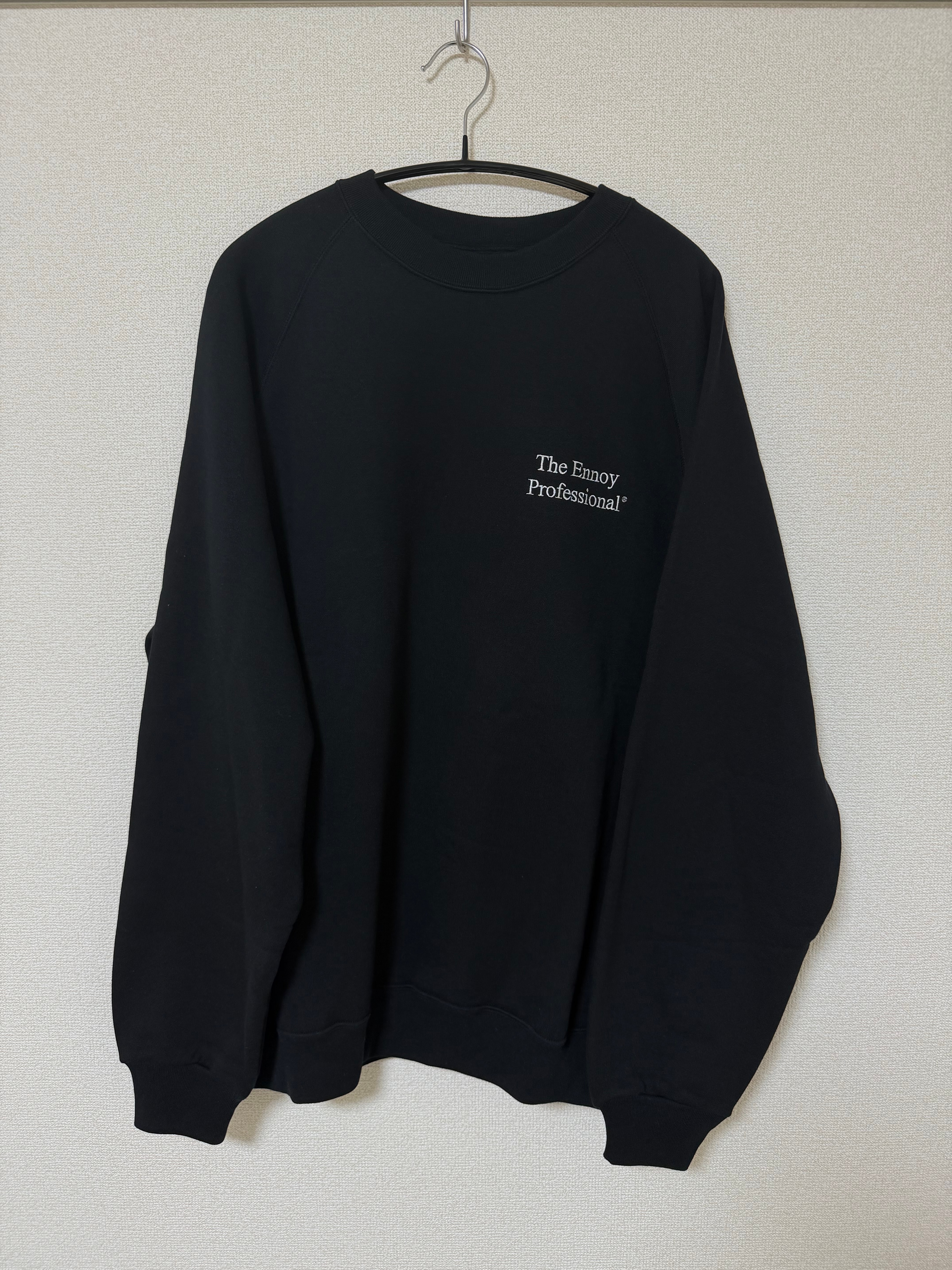ENNOY x Stylistshibutsu 21SS Sweat Crewneck "Black" SS21BRENCT06NTL