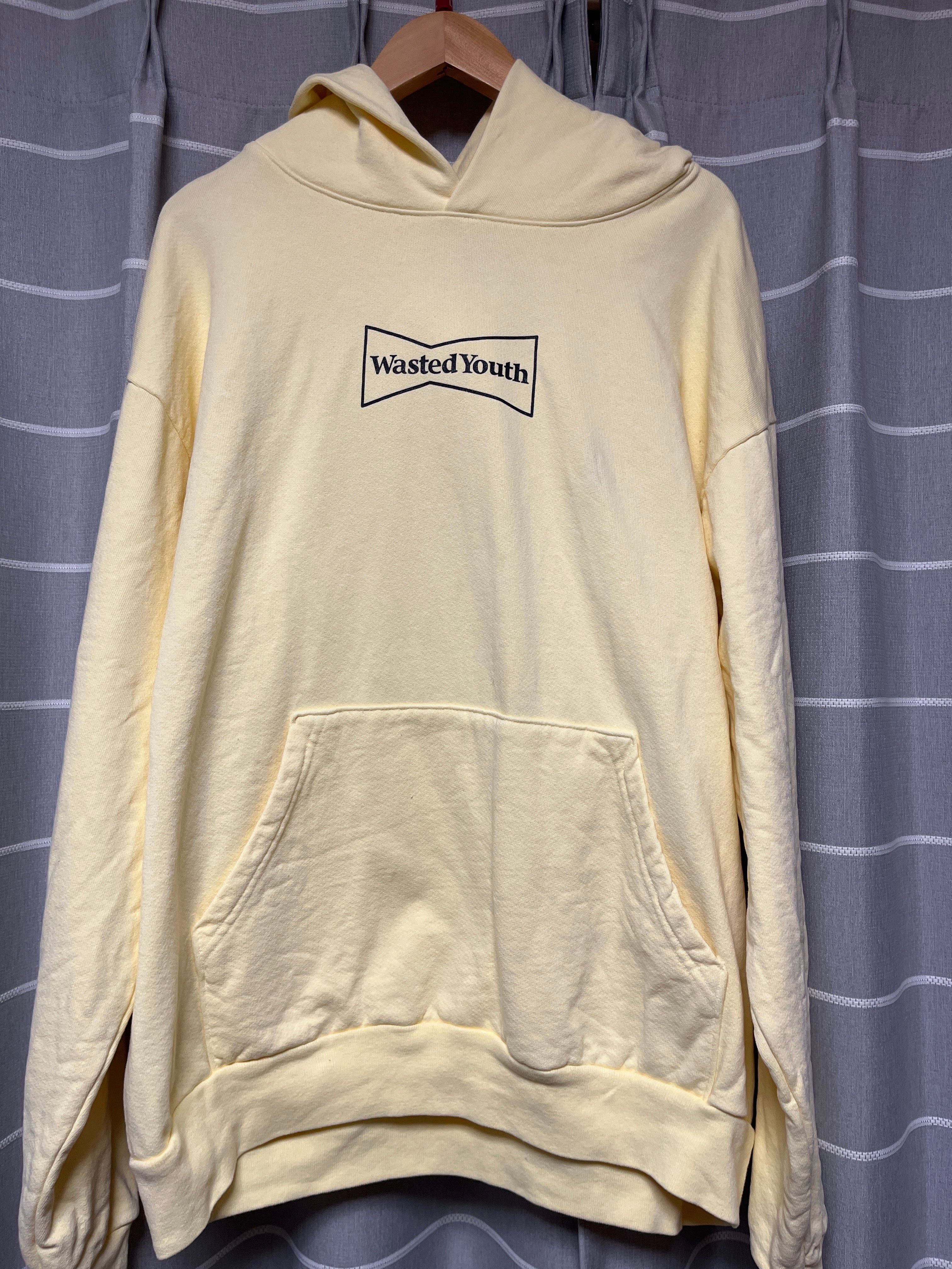 Wasted Youth x MINIONS HOODIE "Light Yellow" / VERDY