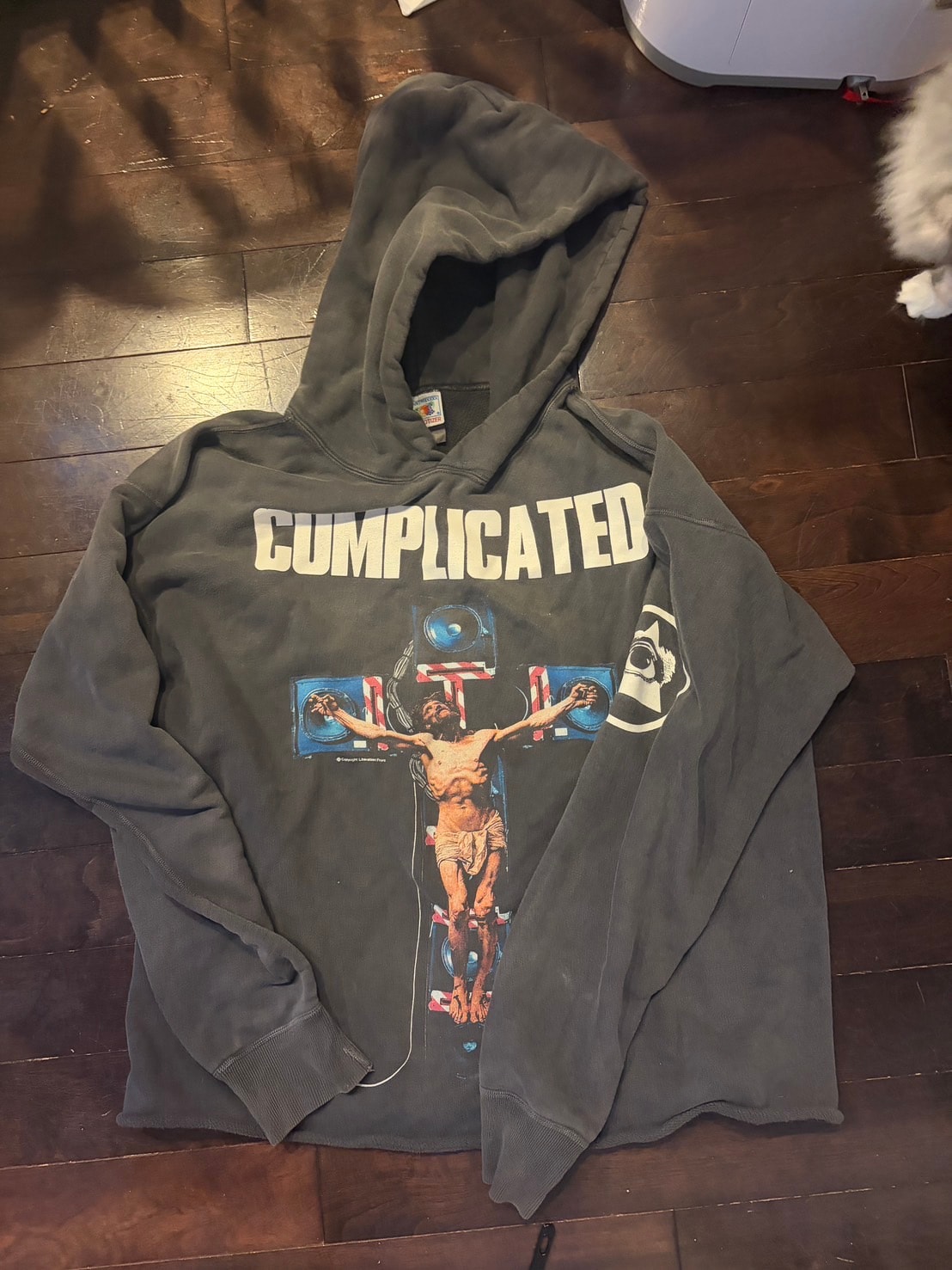 SAINT Mxxxxxx x Kosuke Kawamura Hoodie Complicated "Black"