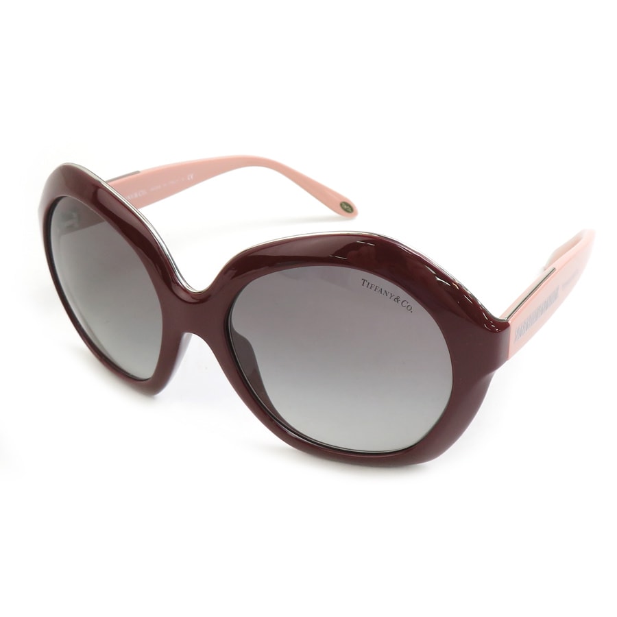 ティファニー TIFFANY&Co. サングラス プラスチック レッド×ピンク レディース【中古】 h31641g