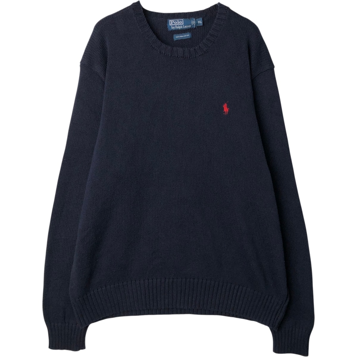 古着 ラルフローレン Ralph Lauren POLO by Ralph Lauren コットンニットセーター メンズXL相当/eaa627454