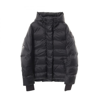 カナダグース CANADA GOOSE × Ron Herman BLACK LABEL ダウンジャケット 衣料品 アウター ナイロン レディース ブラック系 3824W2 【中古】