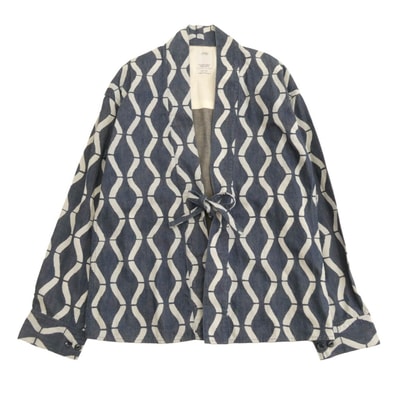 VISVIM ビズビム その他トップス 17SS 0117305011001 LHAMO SHIRT BAMBOO バンブー ラモ 羽織り デニム シャツ ブルー系 2【中古】