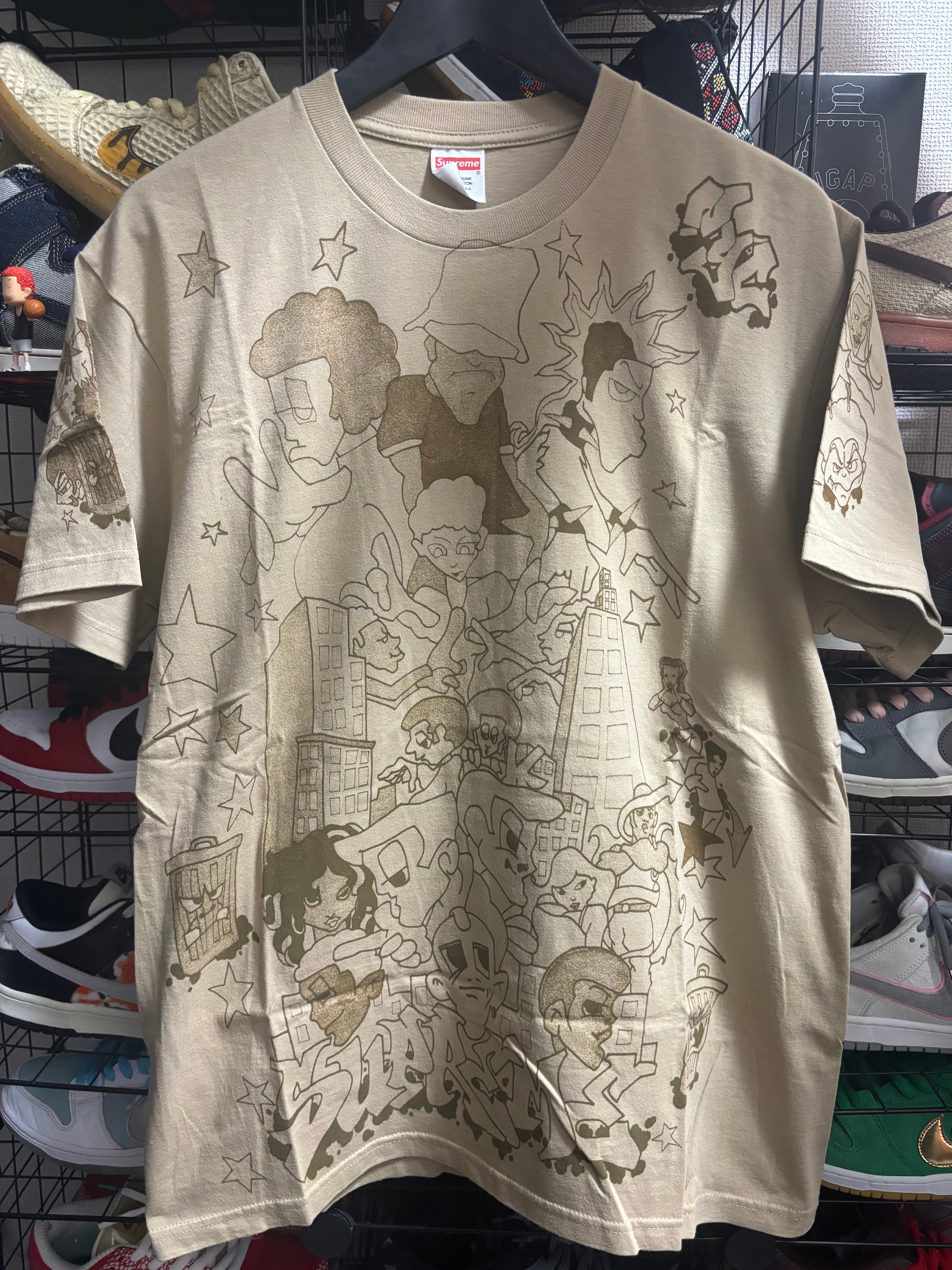 Supreme Downtown Tee "Khaki"