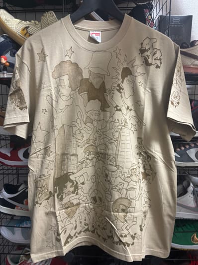 Supreme Downtown Tee "Khaki"