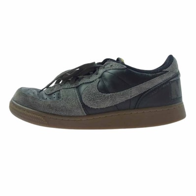 NIKE ナイキ スニーカー FV0396-001 Terminator Low Black and Medium Ash ターミネーター ロー ブラック アンド ミディアムアッシュ ローカット スニーカー グレー系 29.5cm【中古】