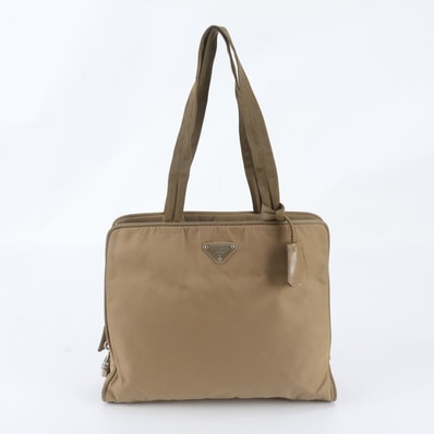 ■美品 プラダ テスート ナイロントライアングルロゴトート バッグ