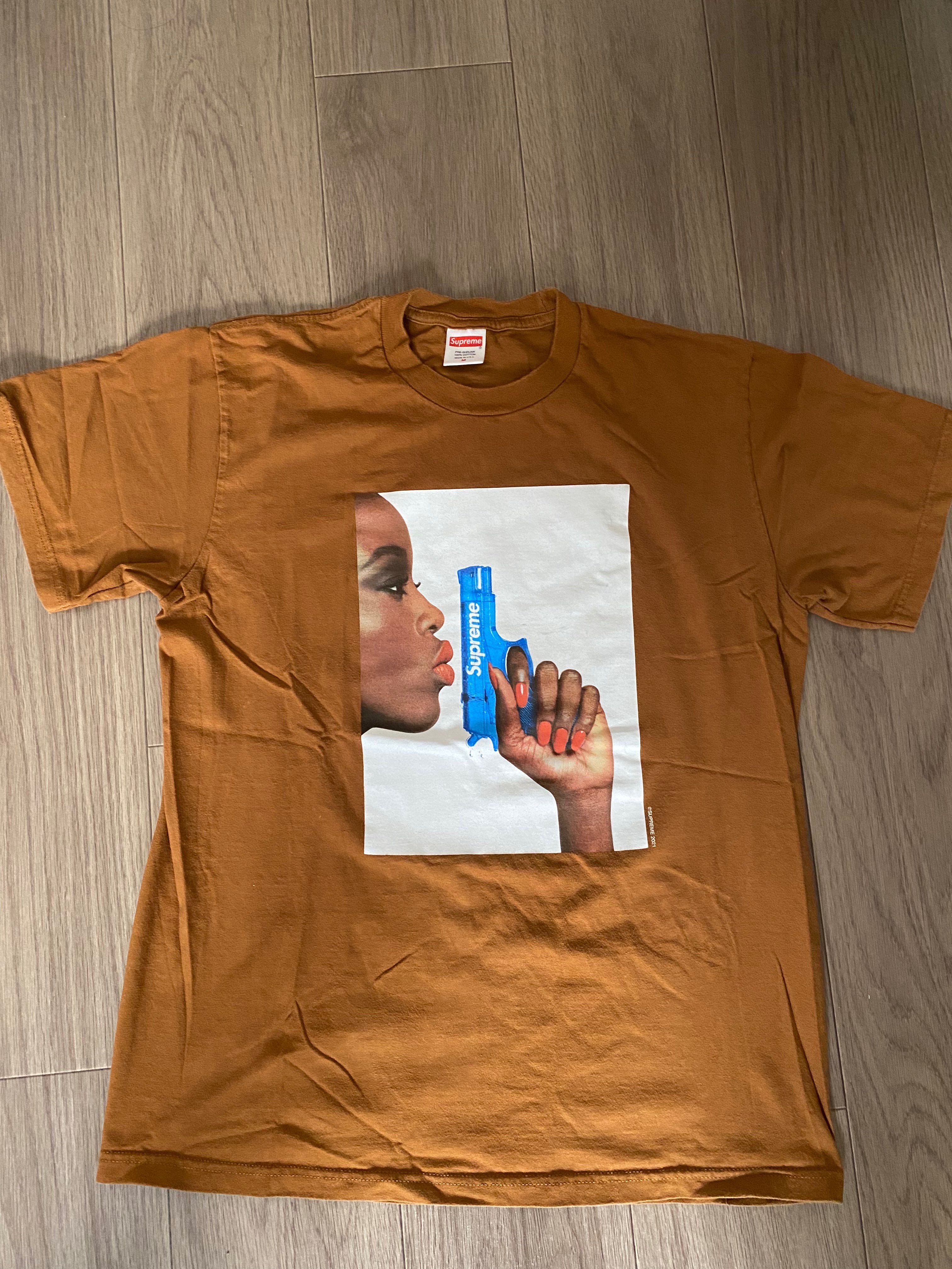 Supreme Water Pistol Tee "Brown"