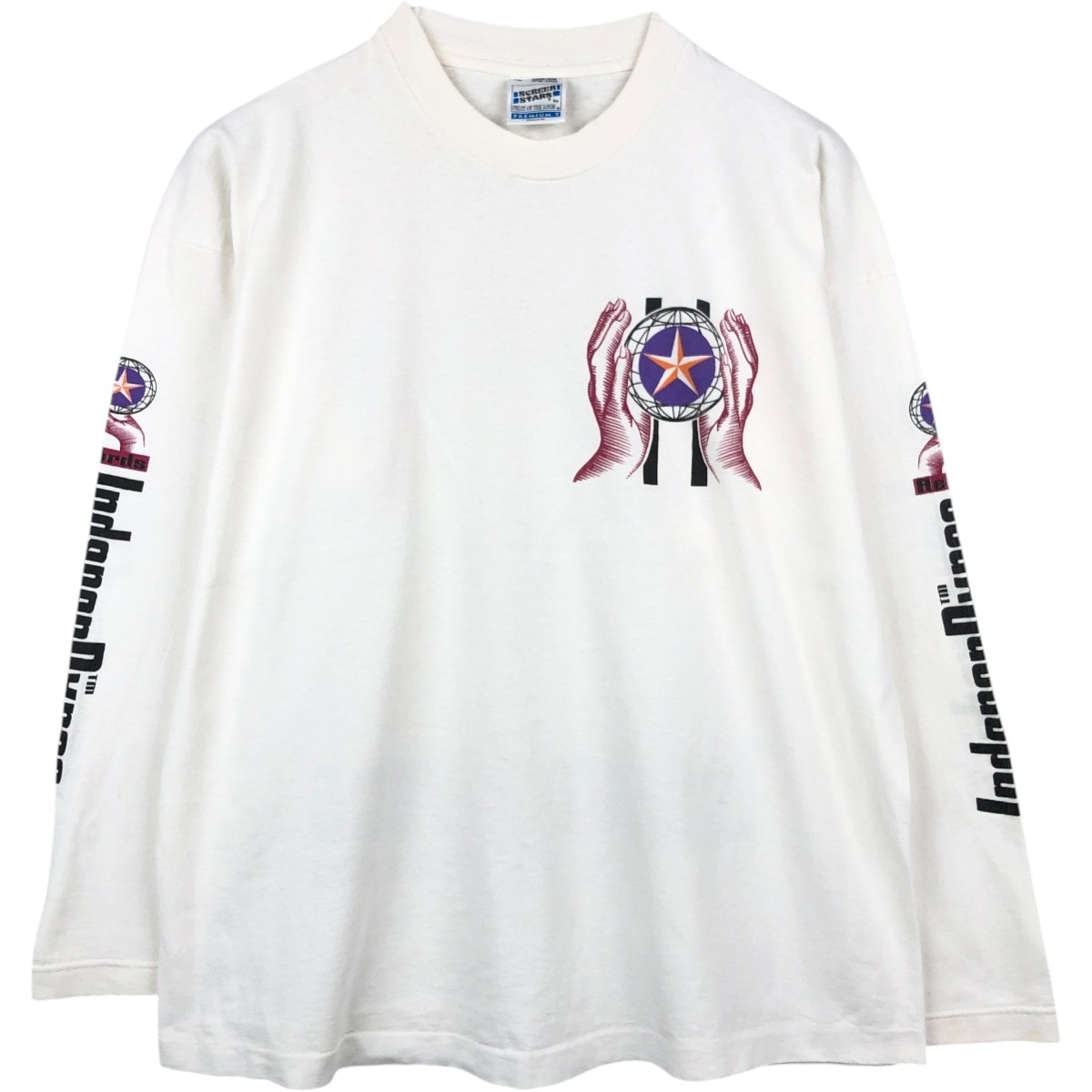 古着 90年代 フルーツオブザルーム FRUIT OF THE LOOM SCREEN STARS スクリーンスターズ ロングTシャツ ロンT メンズXL相当/eaa663586