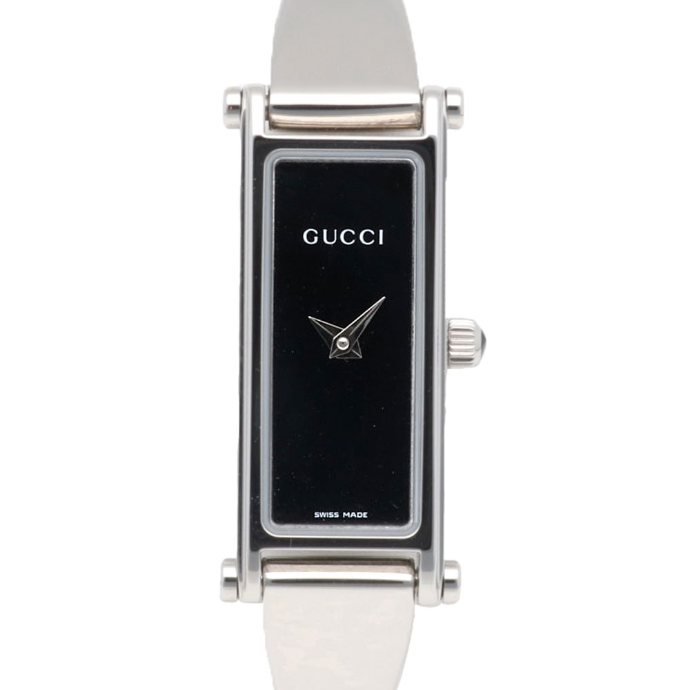 グッチ 腕時計 時計 ステンレススチール 1500L クオーツ 磨き直し済 レディース 1年保証 GUCCI  中古