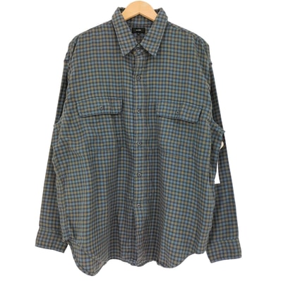 23aw ヘリンボーンチェック ワークシャツ【1142481120552】