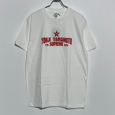 Supreme x Y's by Yohji Yamamoto Star Tee "White"