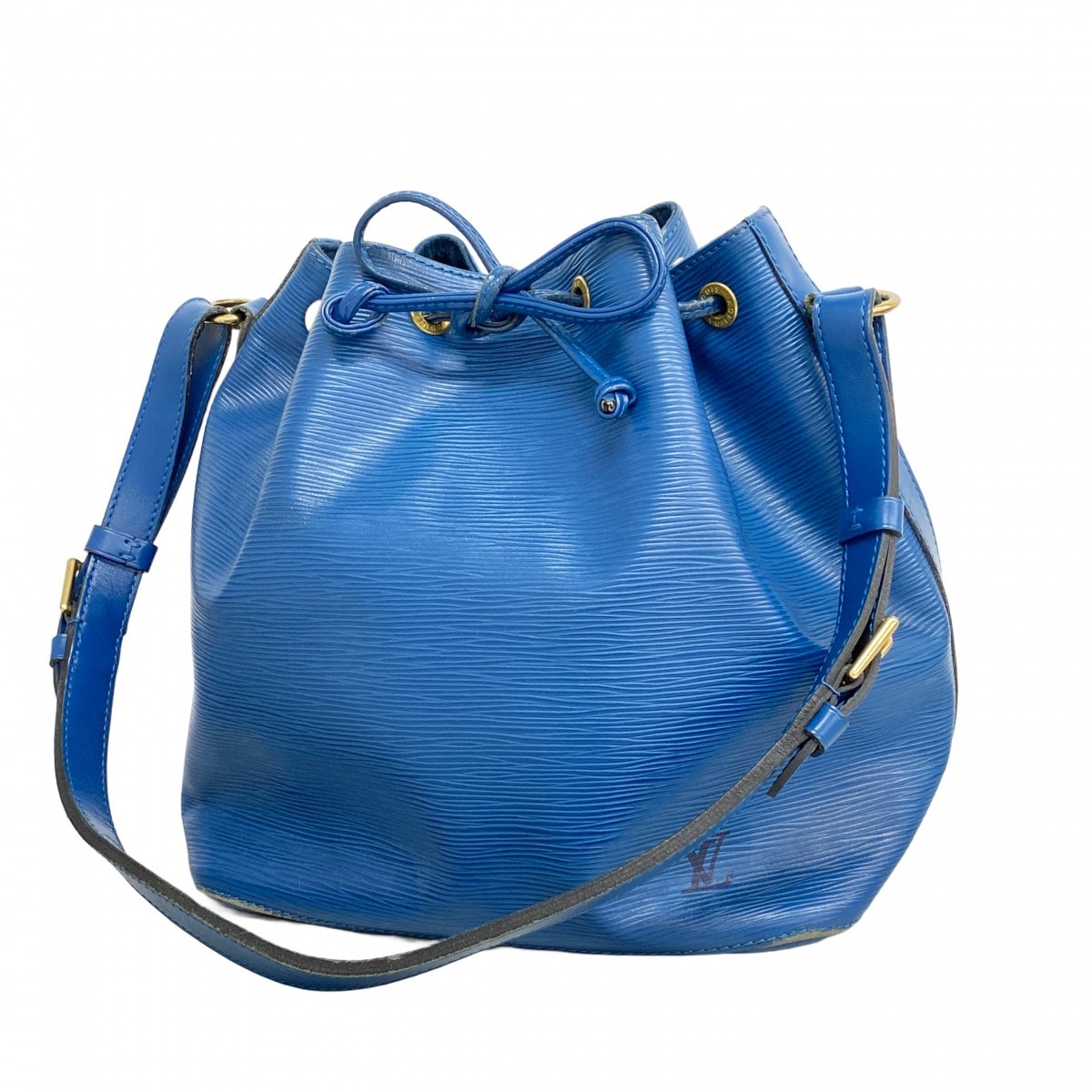 ★最終価格★SALE【6db2094-k】ルイヴィトン ショルダーバッグ エピ プチノエ M44105 トレドブルー【中古】レディース