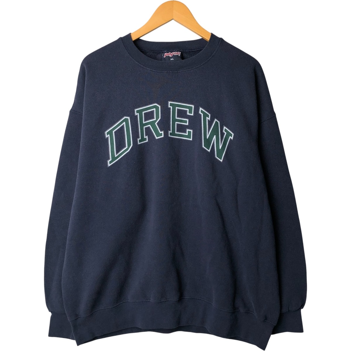 古着 ジャンスポーツ JANSPORT カレッジスウェットシャツ トレーナー USA製 メンズXL相当/eaa579564