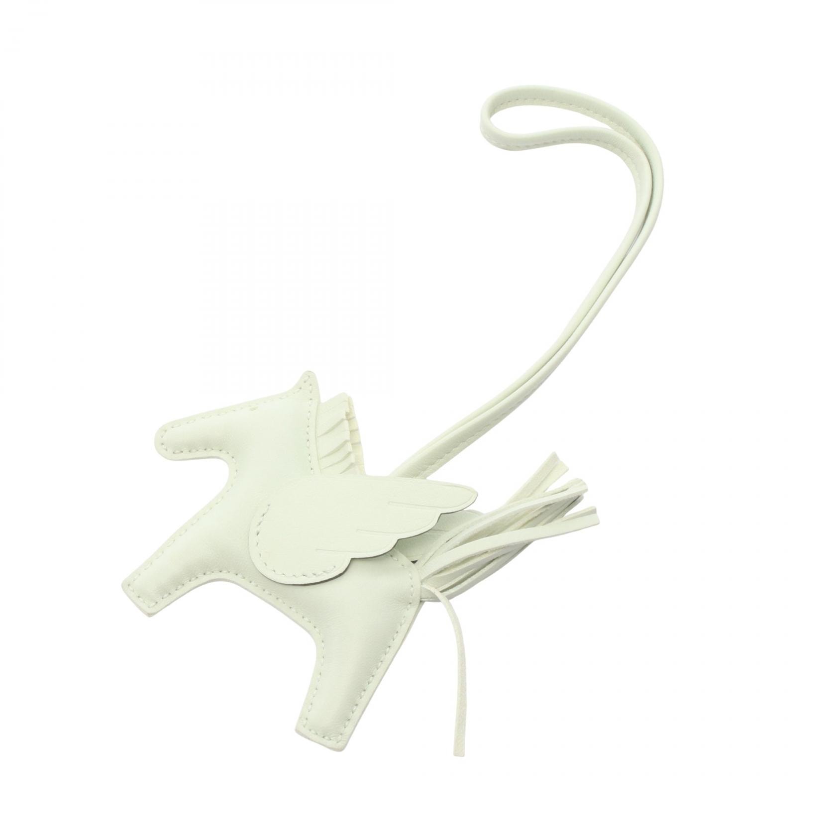 エルメス HERMES ロデオペガサスPM ヴェールフィズ チャーム アクセサリー アニョーミロ / ヴォースイフト アニョーミロ B刻印(2023年製造) レディース グリーン系 【中古】
