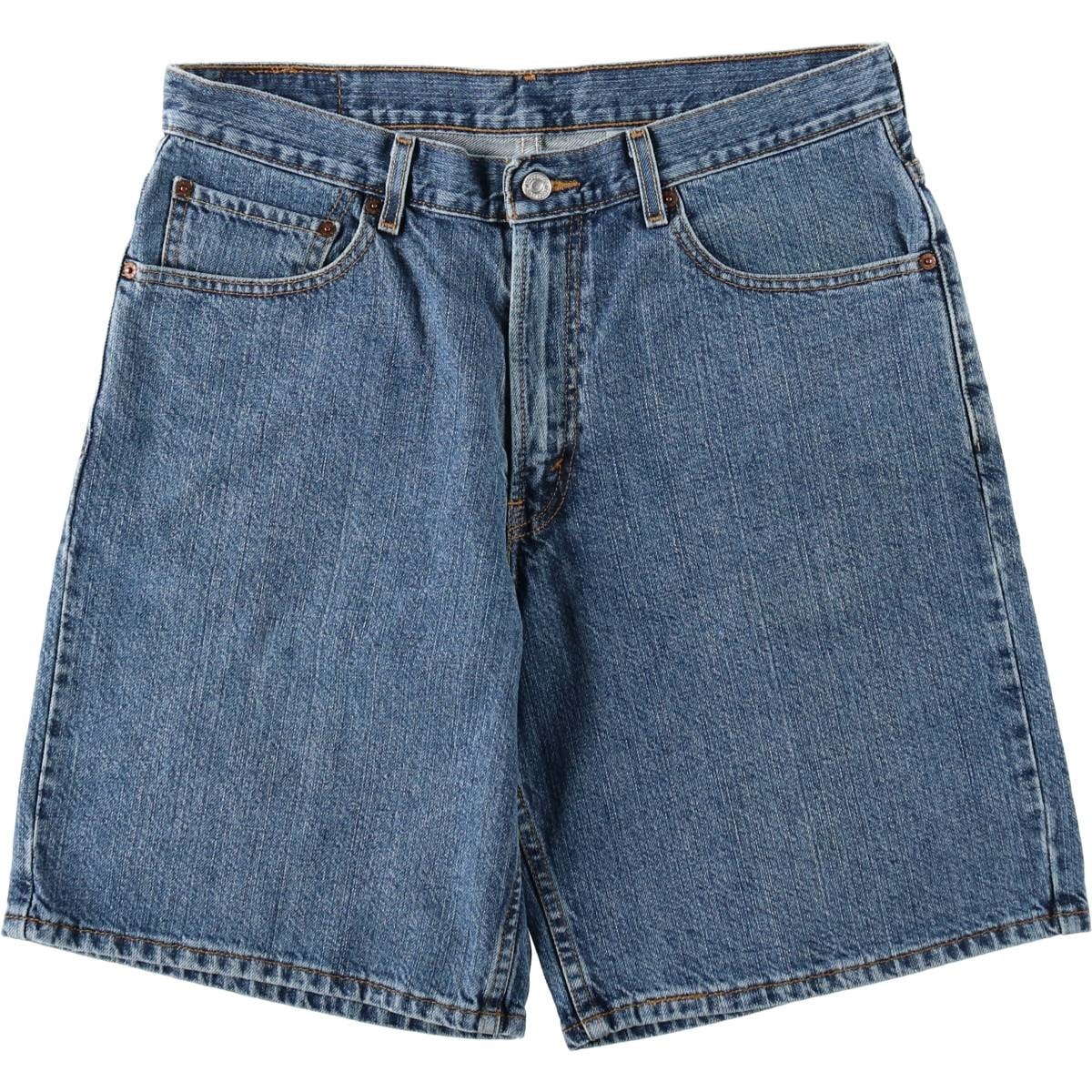 古着 00年代 リーバイス Levi's 550 RELAXED FIT デニムショーツ ショートパンツ メンズw34相当/eaa647934