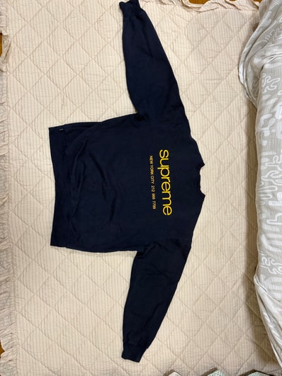 Supreme Nyc Crewneck "Navy"