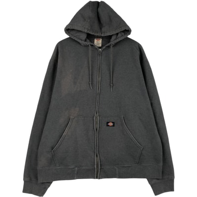 古着 ディッキーズ Dickies スウェットフルジップパーカー メンズXL相当/eaa643273