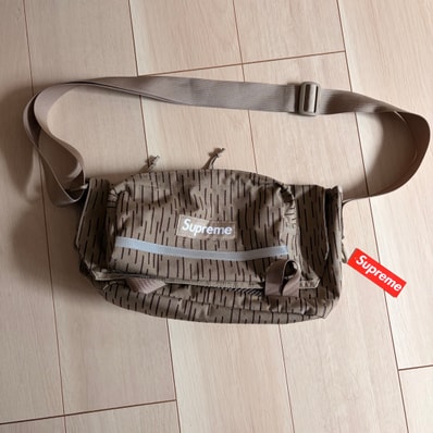 Supreme Messenger Bag "Tan Raindrop"